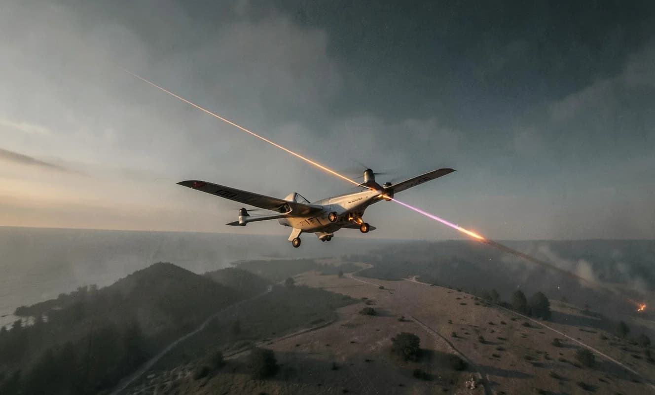 Çin'de lazer teknolojisiyle havada dronlar şarj edilebilir