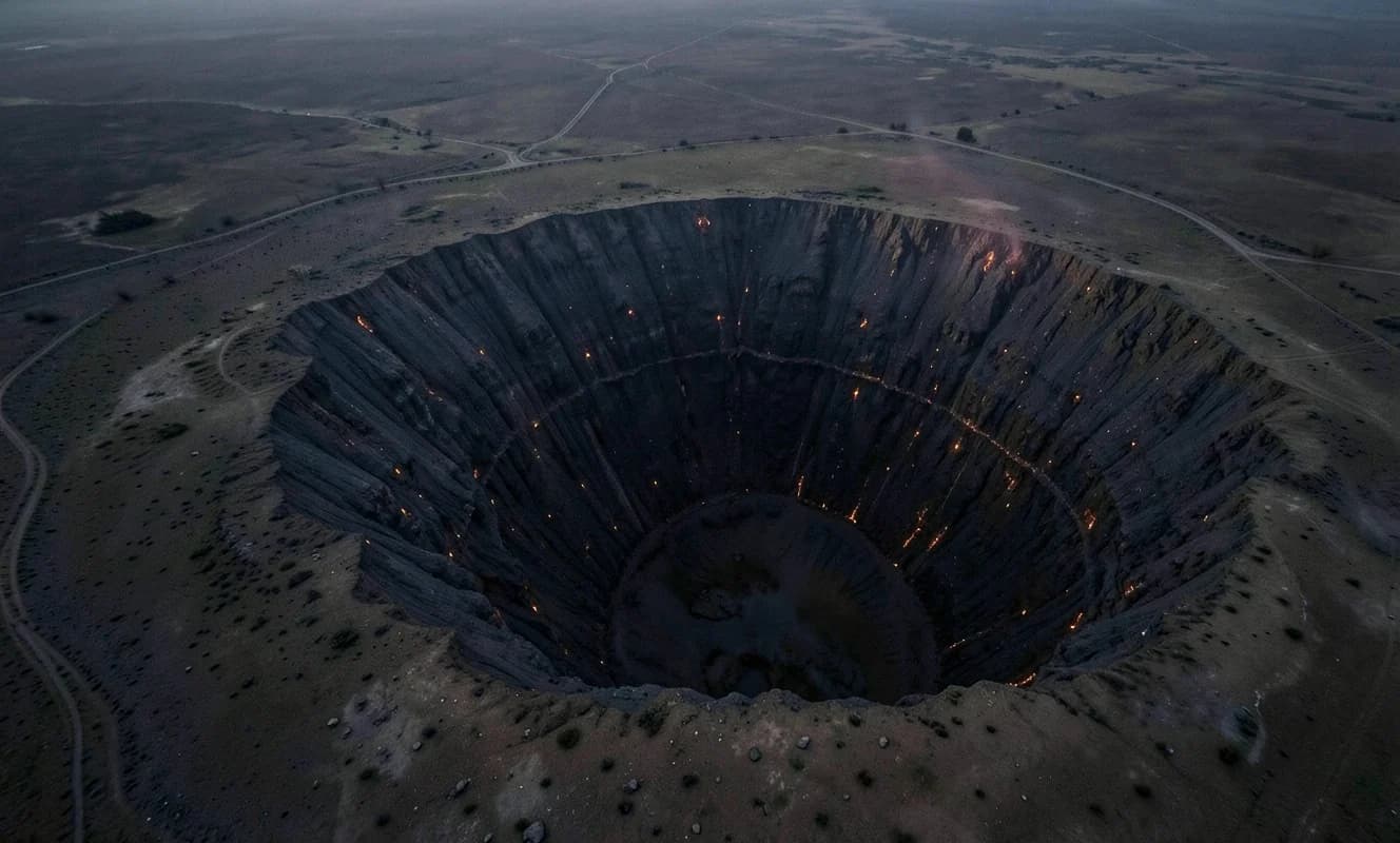 Kanada'da 390 Milyon Yıllık Bir Meteorit Çarpma Çukuru Keşfedildi