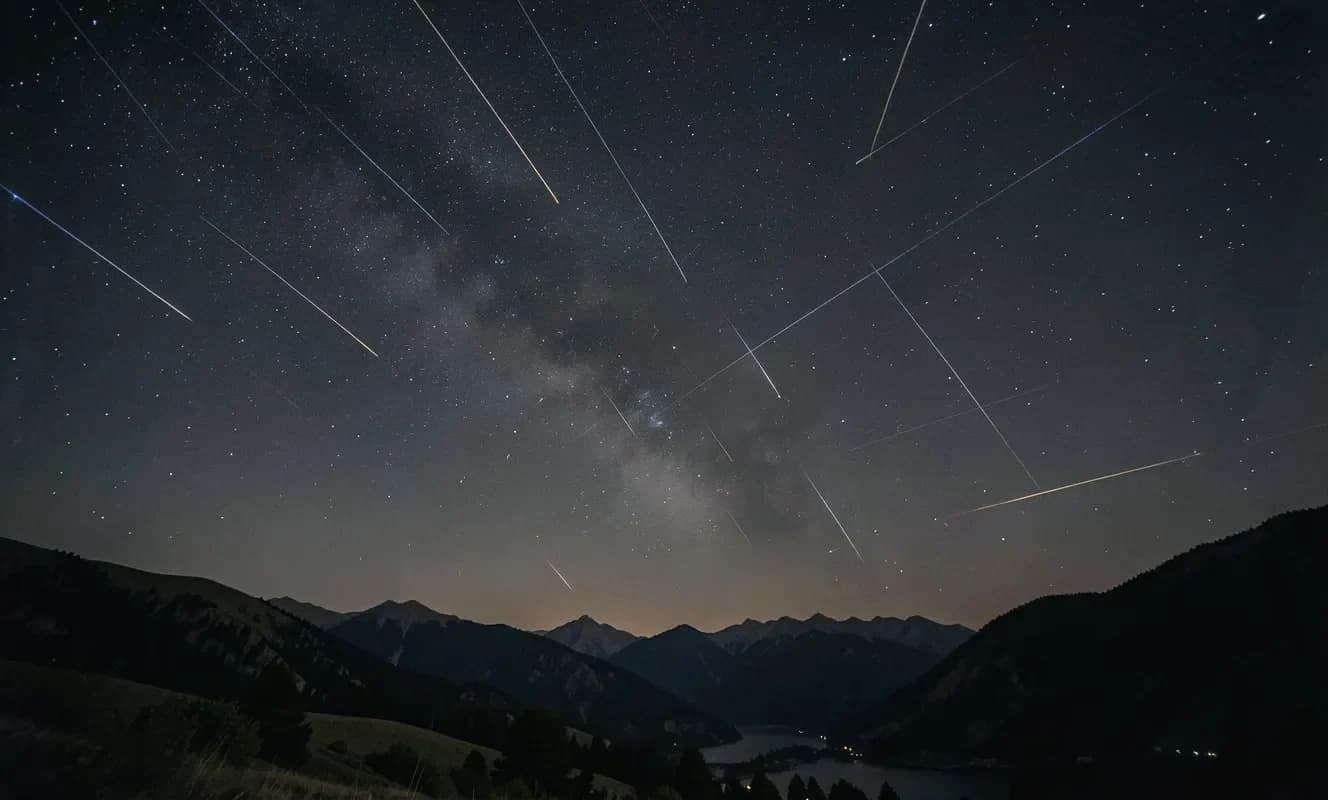 2026年ペルセウス座流星群、1時間に50～100個の流星でピークに