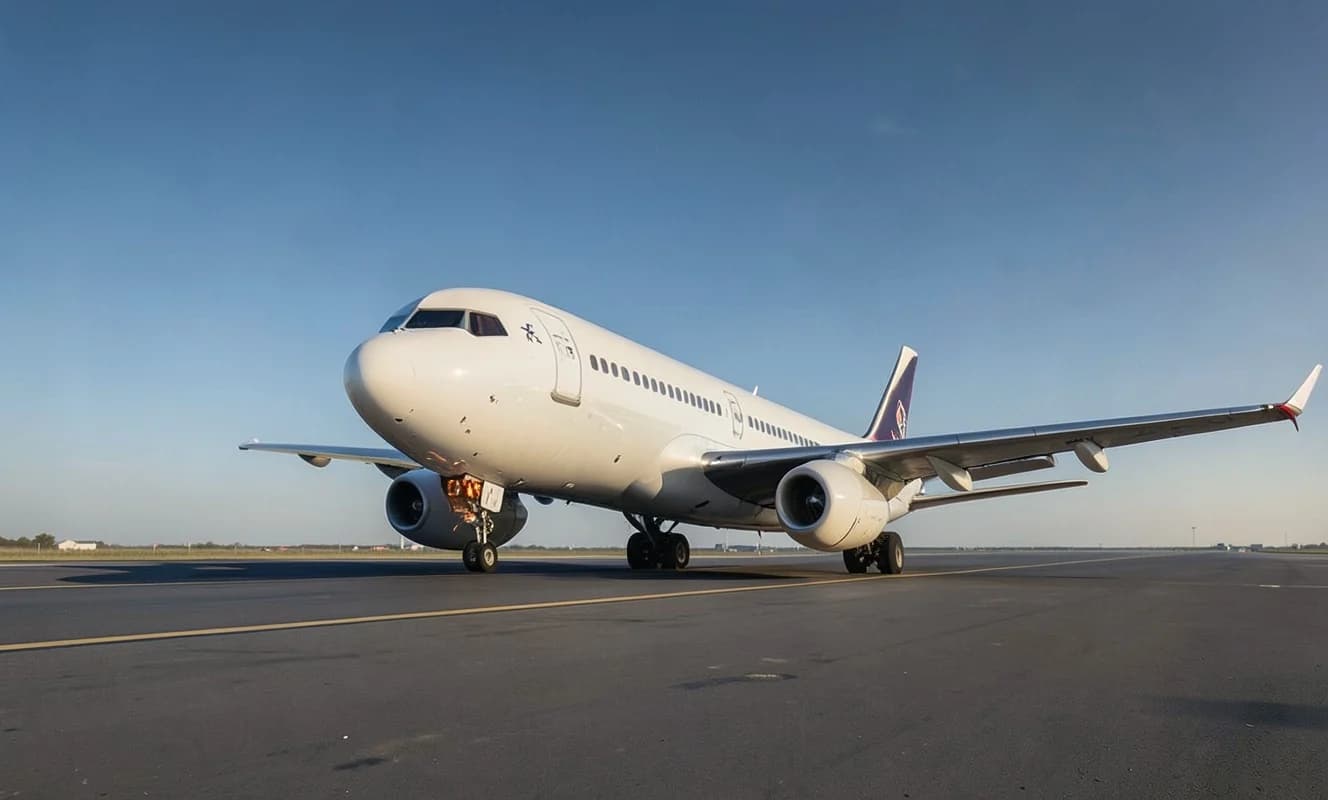 Airbus presenta proyecto de alas plegables para aviones de largo alcance