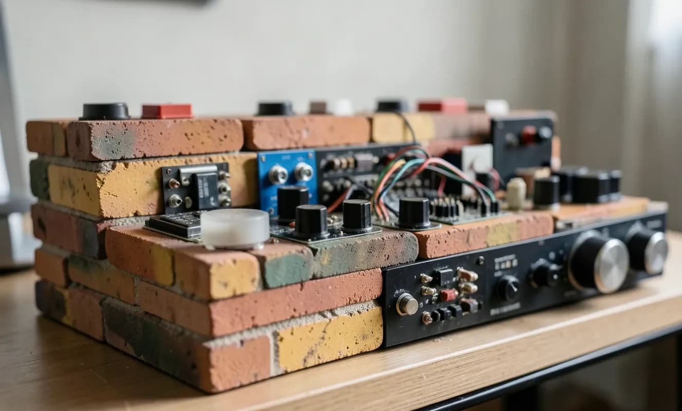 Sistema de audio modular estilo Lego: Audio Bricks