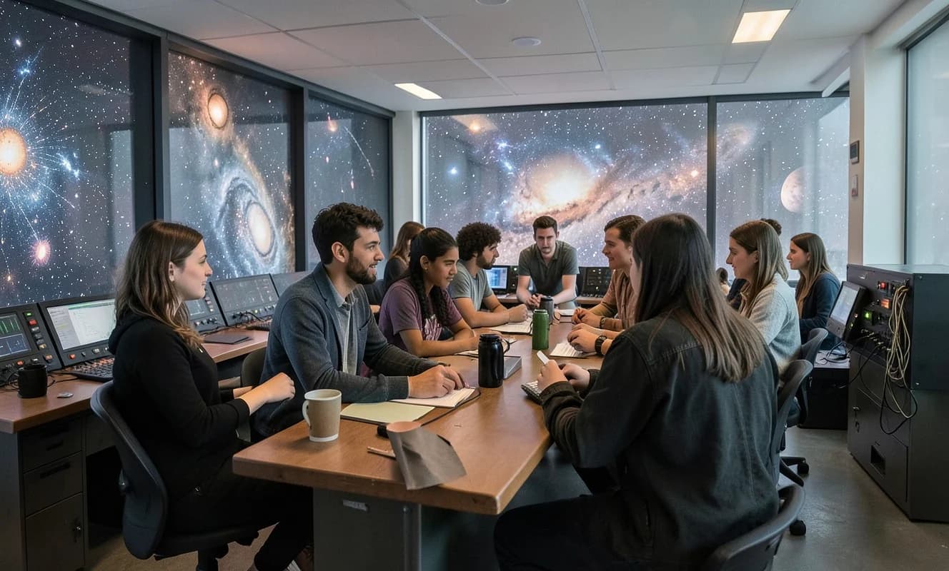 Estudiantes de prácticas en NASA Johnson dan forma al futuro de la exploración espacial