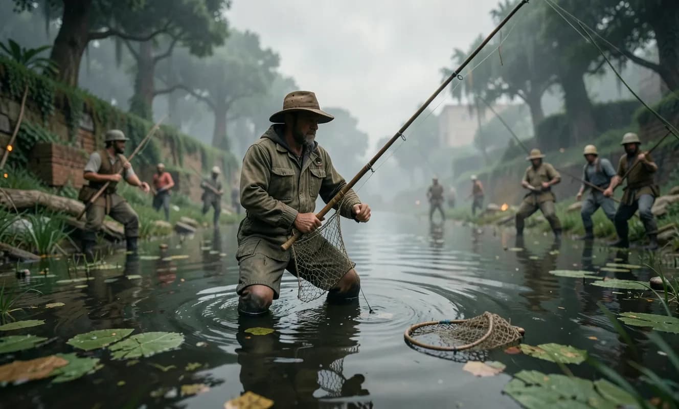 Jugador de Old School RuneScape bate récord con maratón de pesca de 4.304 horas