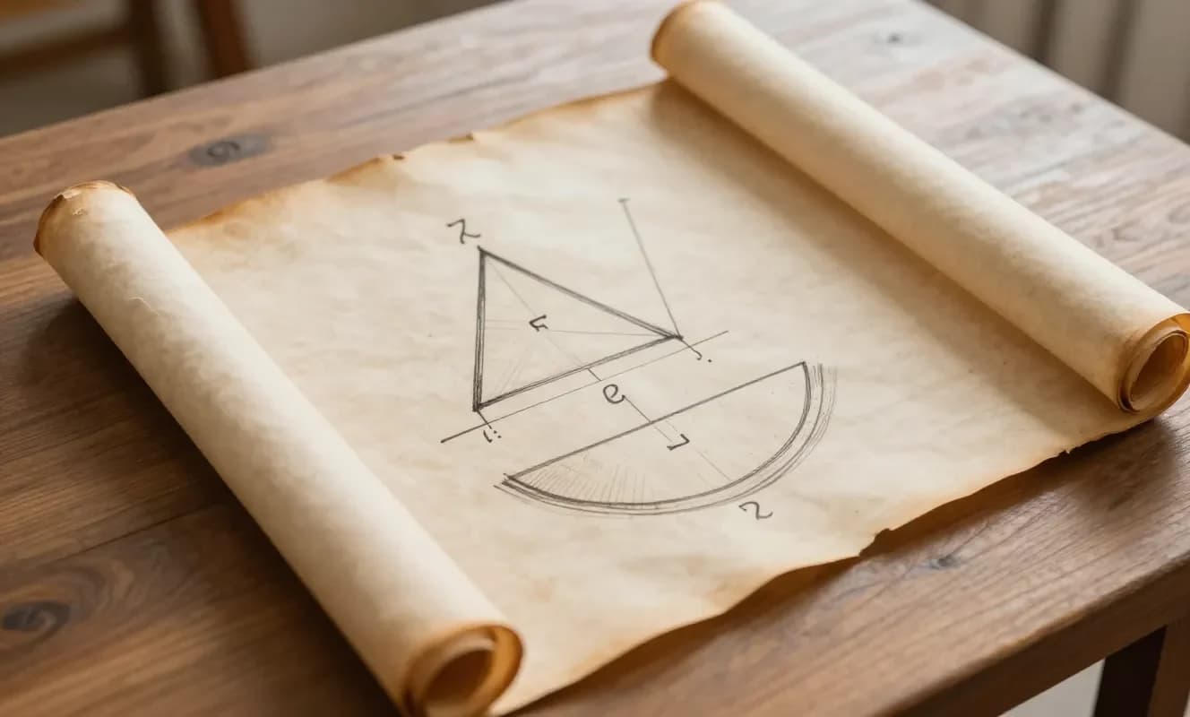 Roma Mısırı'nda katipler geometri problemlerini çizimlerle çözüyormuş