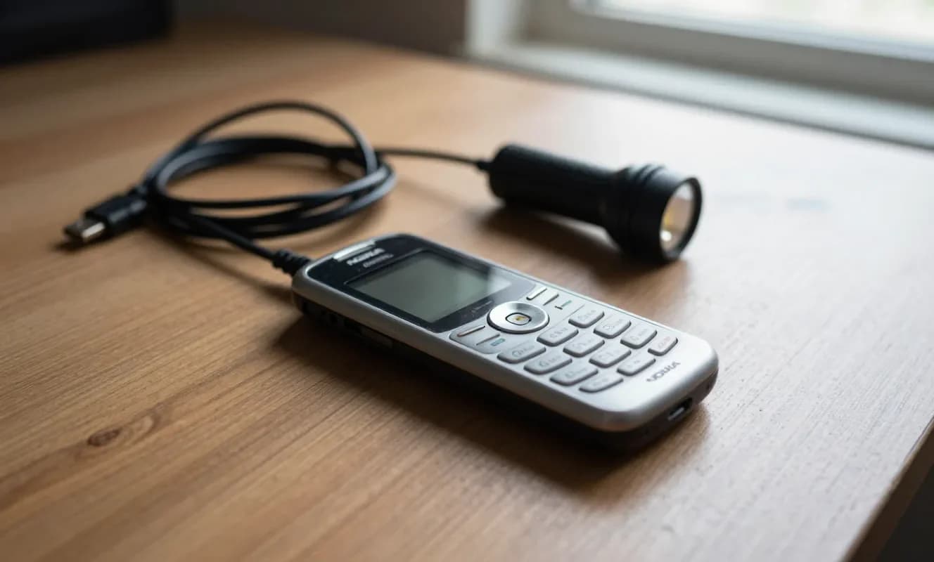 Nokia 300 Charge: Powerbank ve Fenerlik Özelliği Olan Geri Dönüşüm Telefonu