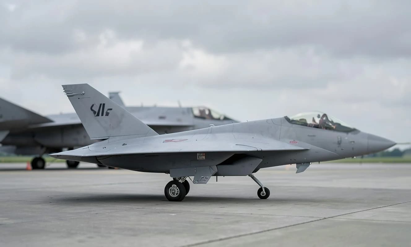 La Fuerza Aérea de EE. UU. controla el YFQ-44A no tripulado desde un F-22