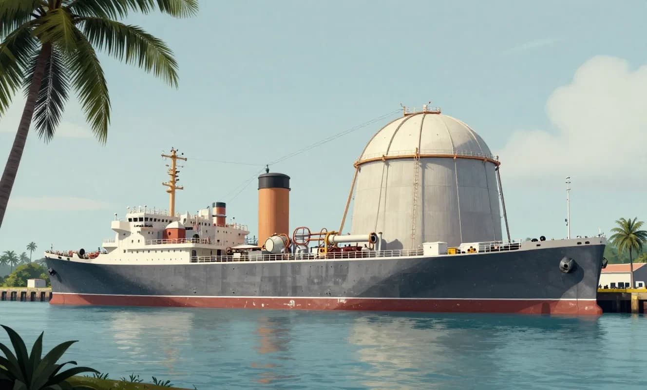 Dünyanın İlk Yüzen Nükleer Santrali: USS Sturgis'in Hikayesi
