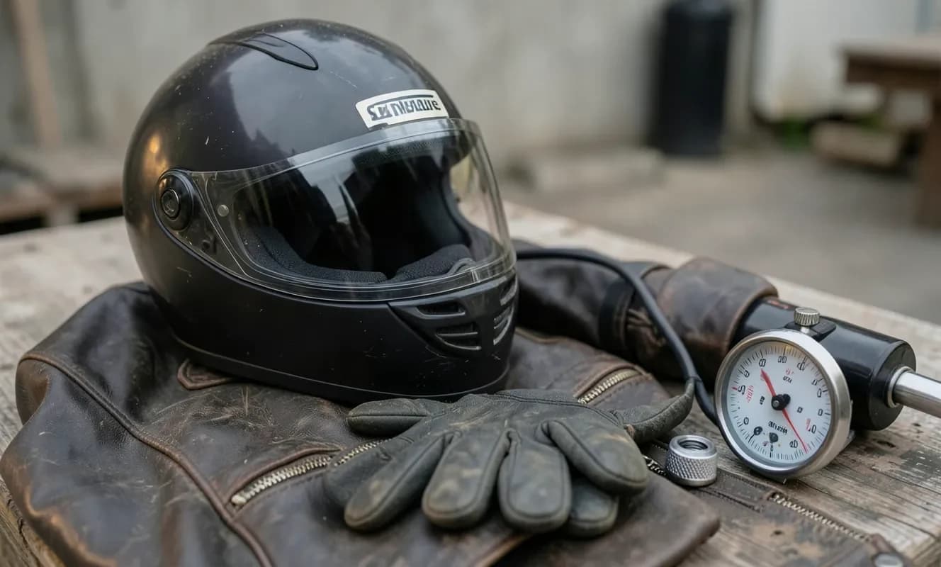新しいバイクライダーのための5つの購入アイテム