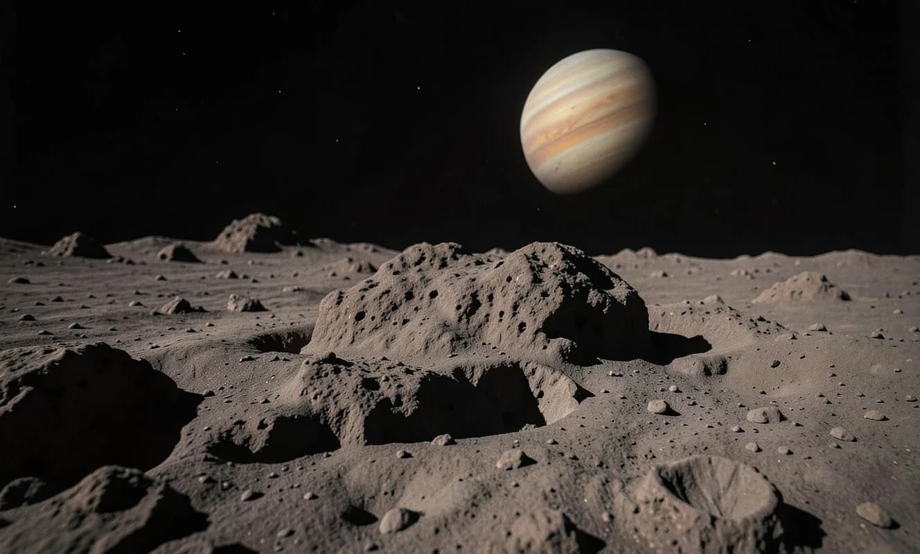 太陽系最大の5つの天然衛星の特徴
