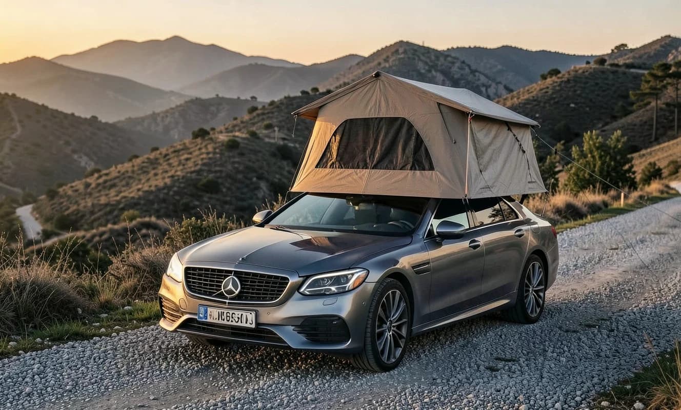 Stelato G9, con soporte de Huawei, destaca con su transformación en carpa con un solo botón
