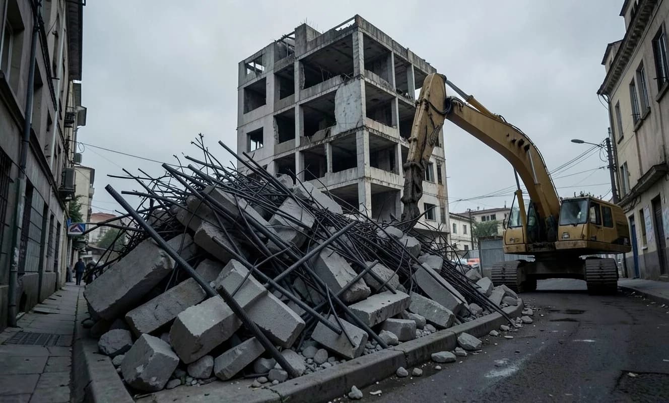 Zonguldak'ta bina çökmesi soruşturmasında 3 kişi gözaltına alındı