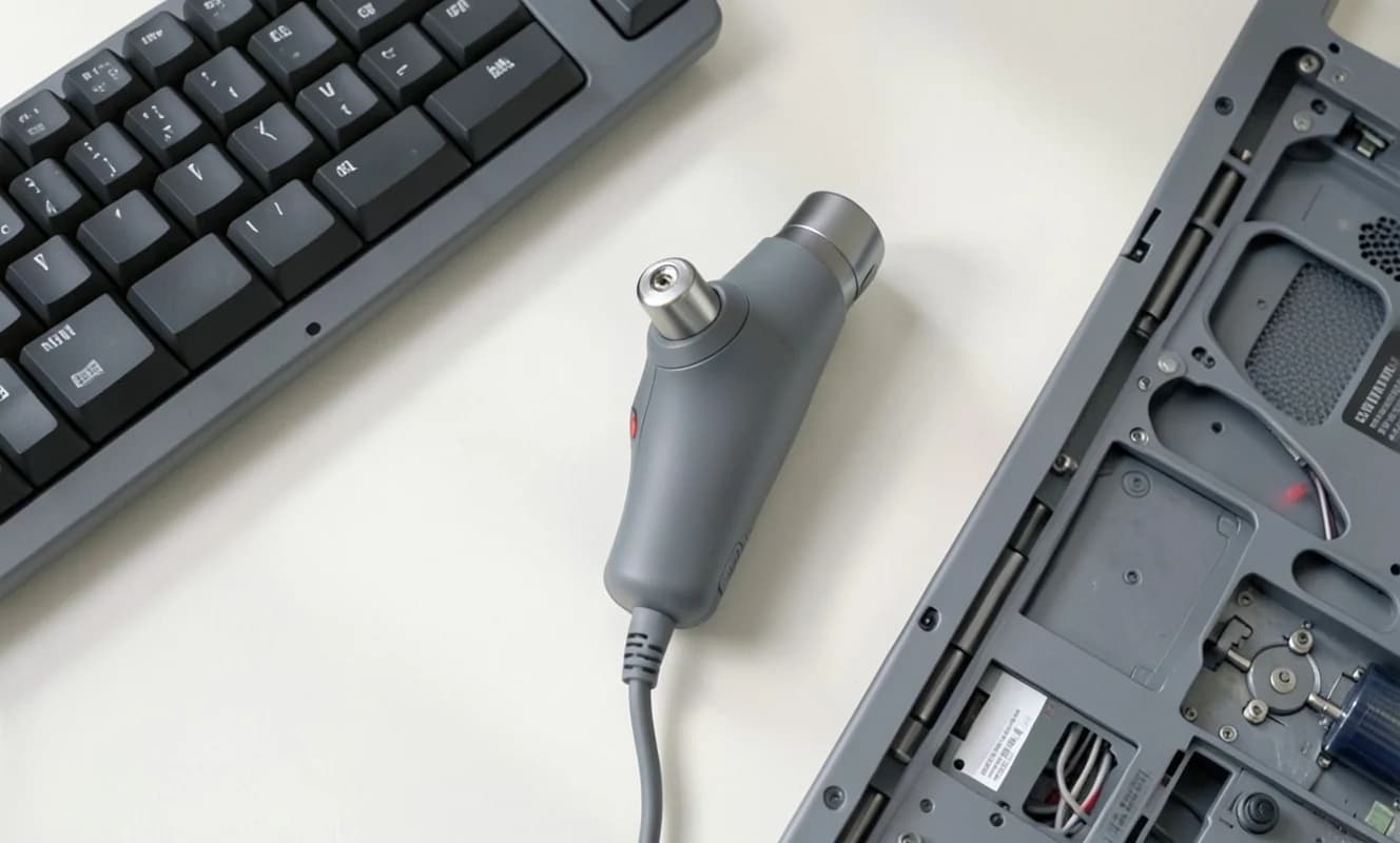 En Amazon: 18 euros por aspiradora eléctrica para limpieza de teclados y PC