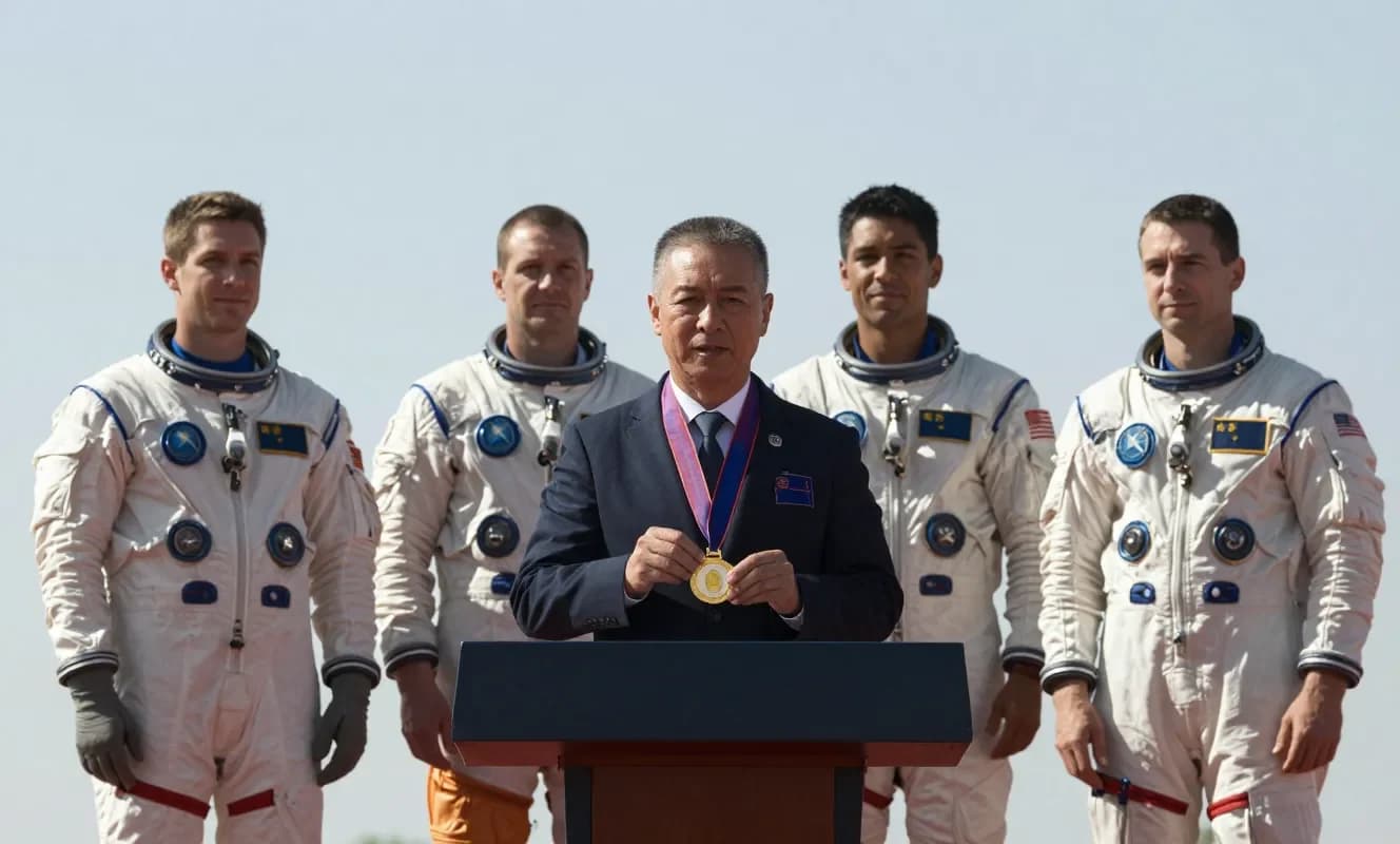 ABD Başkanı Trump, Artemis II Ay astronotlarına Uzay Şeref Madalyası'nı veriyor