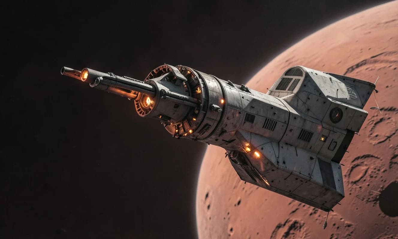 Psyche Uzay Aracı Mars'tan Kütleçekim Yardımı Alıyor