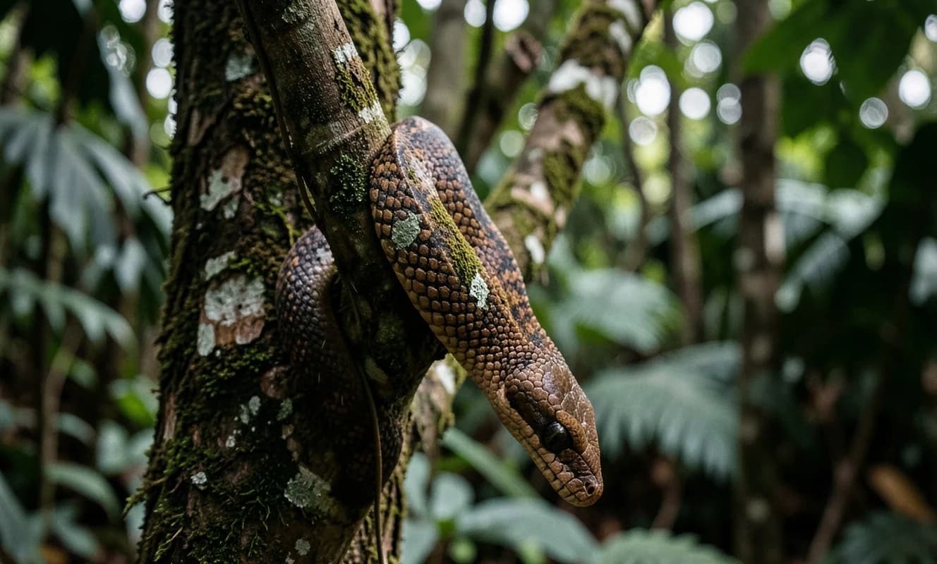 Cómo se propagó la serpiente arbórea marrón en Guam