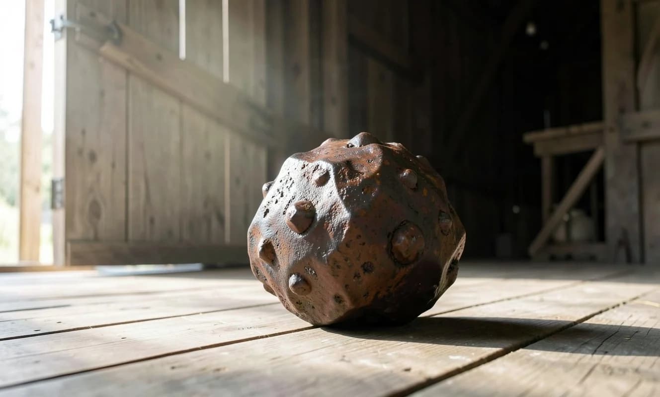 30 yıl kapı tozu olarak kullanılan taş, 100 bin dolarlık meteorite çıktı