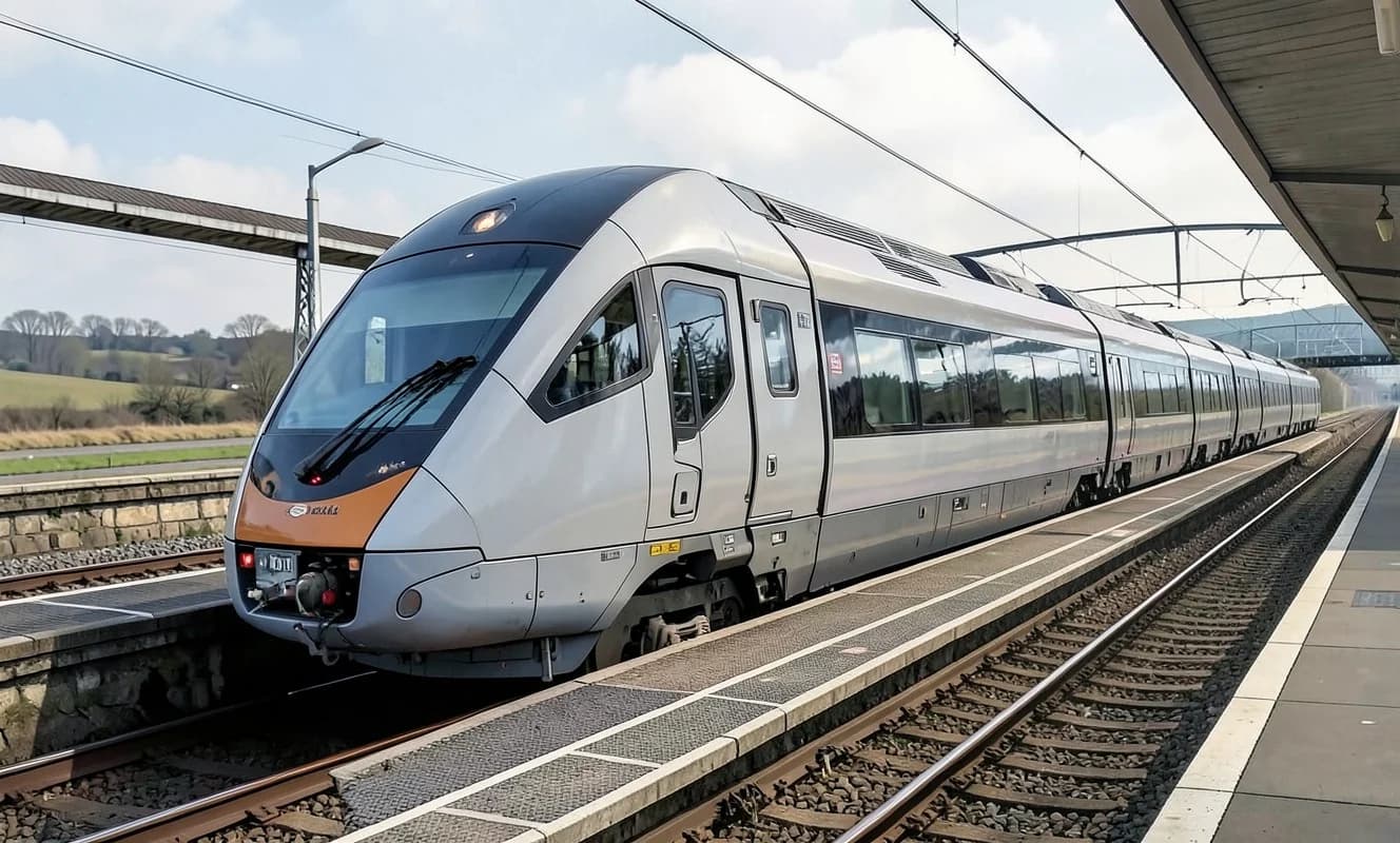 英電池支援列車フリート：北部へより速く、クリーンな旅