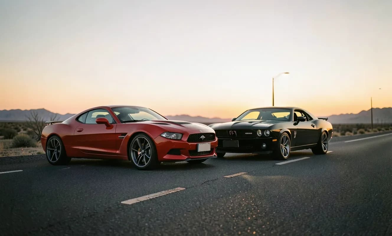 Corvette Z06 と Hellcat の速度比較：どちらが上か