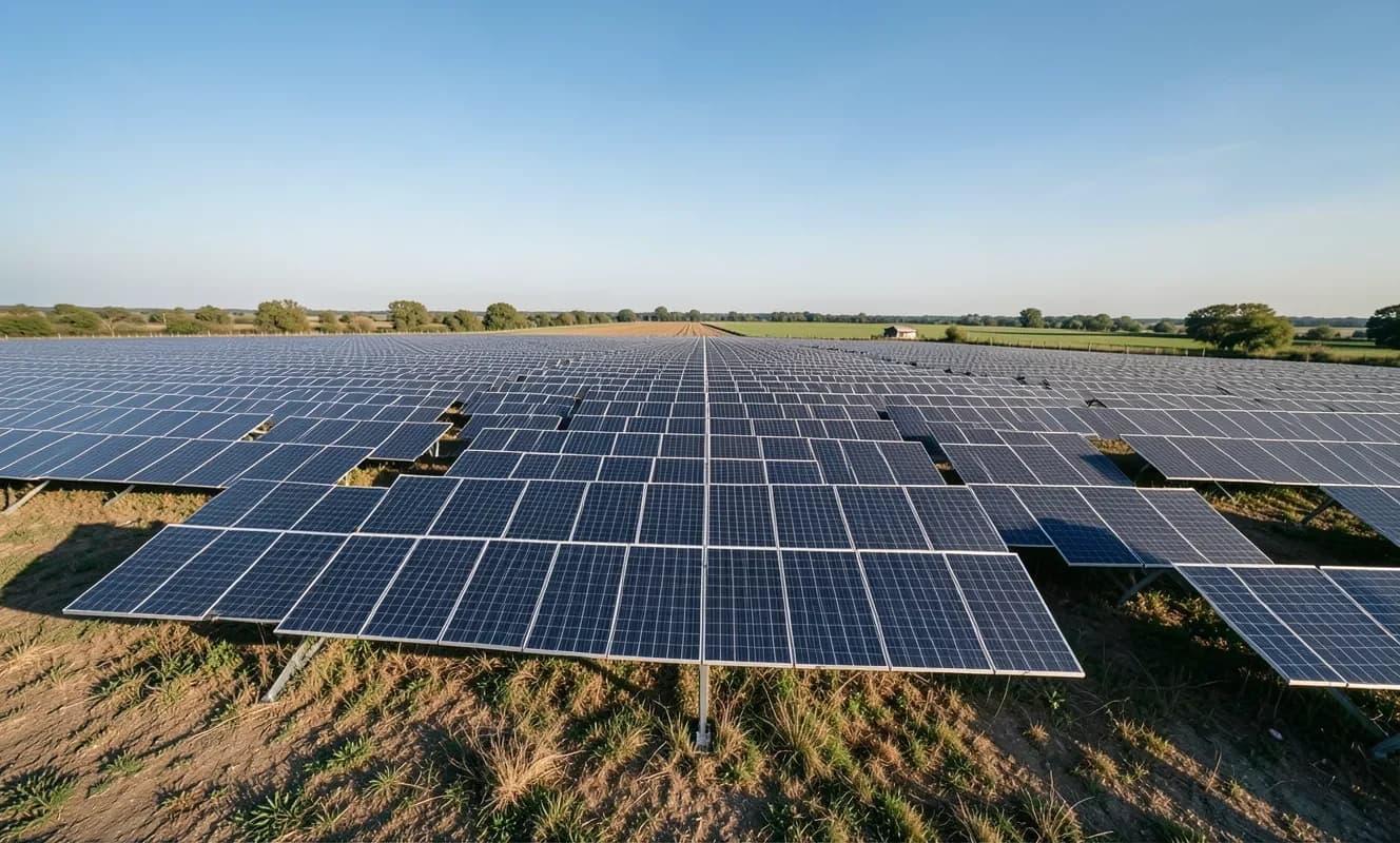 ¿Cuántos paneles solares se necesitan para reemplazar una central de carbón?