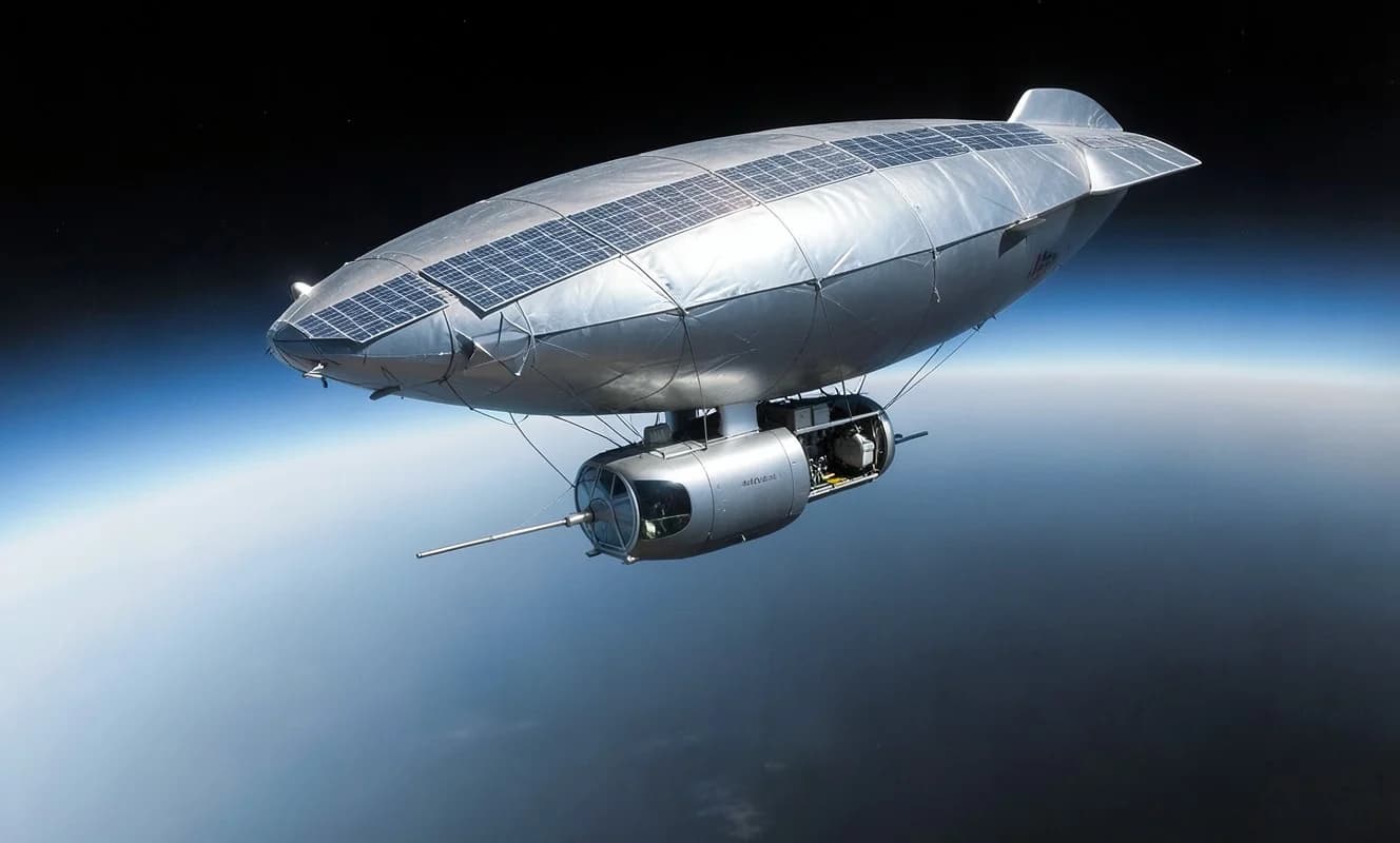 Sceye y SoftBank, prueban en la estratosfera una plataforma HAPS que brinda internet móvil
