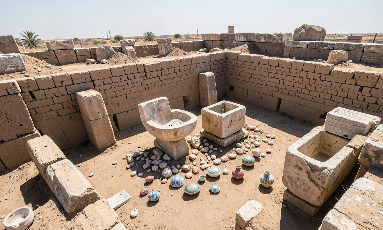 Se descubre asentamiento del periodo romano junto al Templo de Sekhmet en Memphis