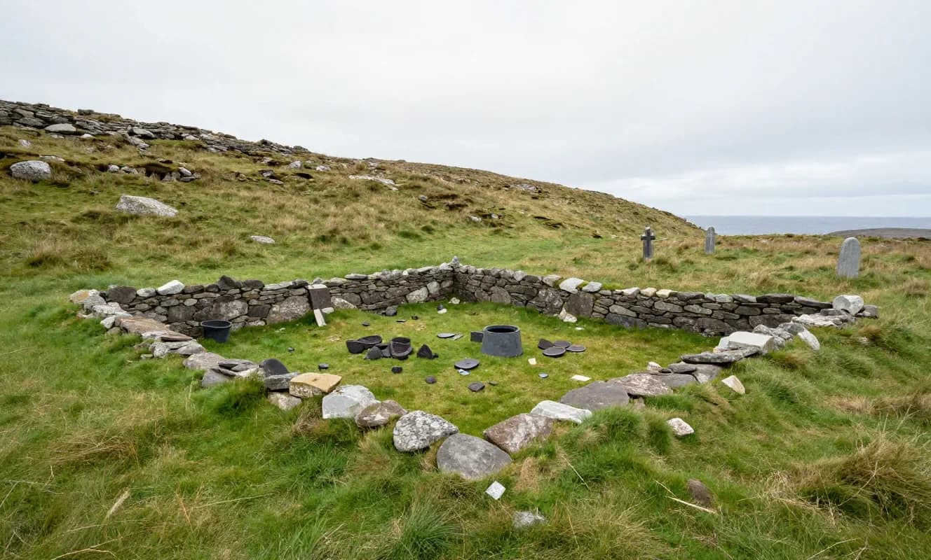Descubiertos en Escocia restos de un monasterio cristiano del siglo VI