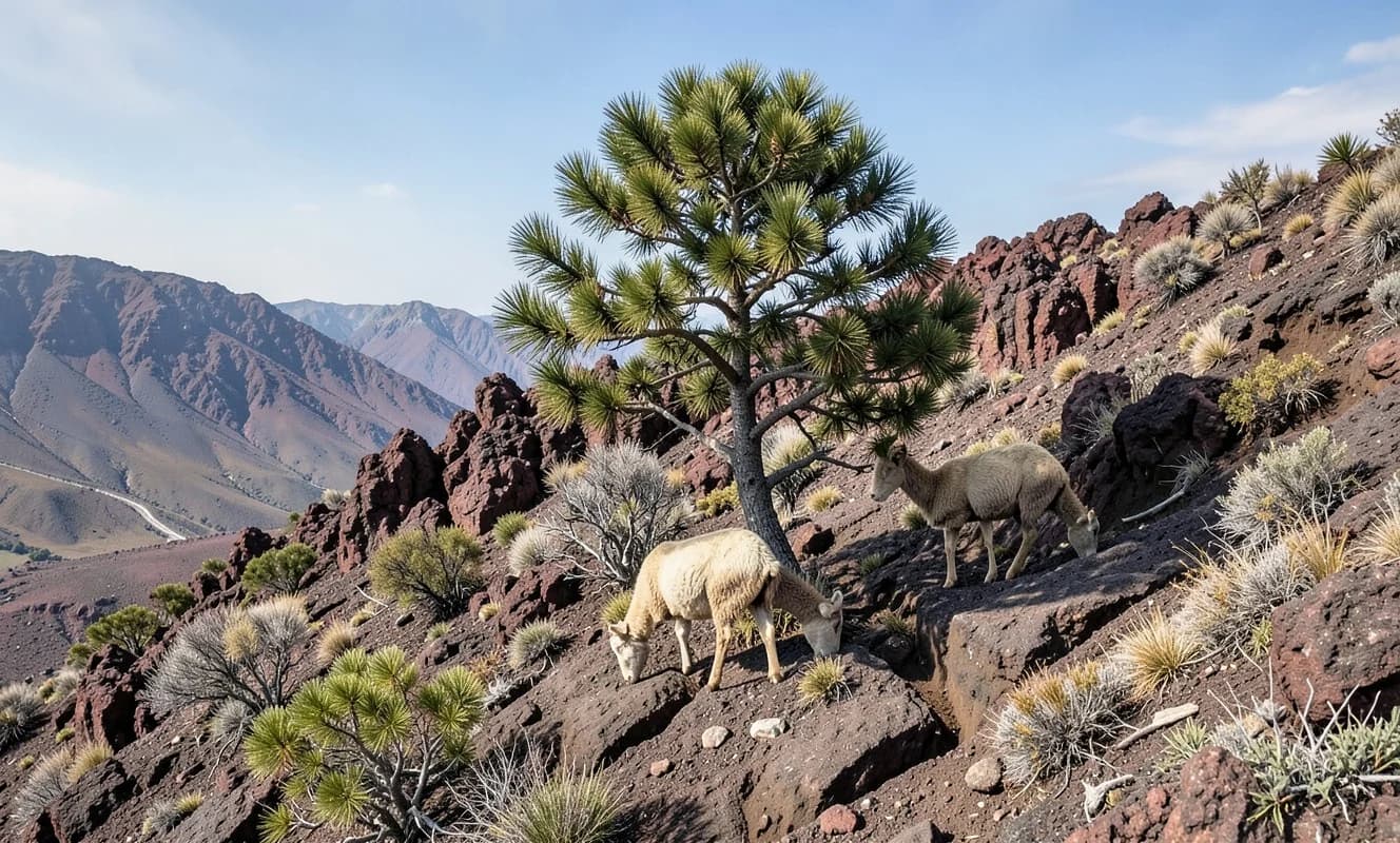 Los muflones fueron introducidos en Tenerife hace 50 años y ahora causan un desastre ecológico en el Parque Nacional del Teide