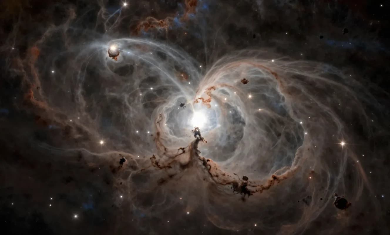Chandra y Webb revelan que una nube 'fantasma' en la Nebulosa de Carina es en realidad un vivero estelar