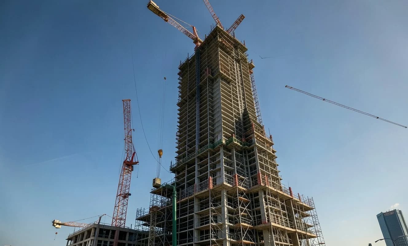 La Torre JEC se acerca al récord de ser el edificio más alto del mundo
