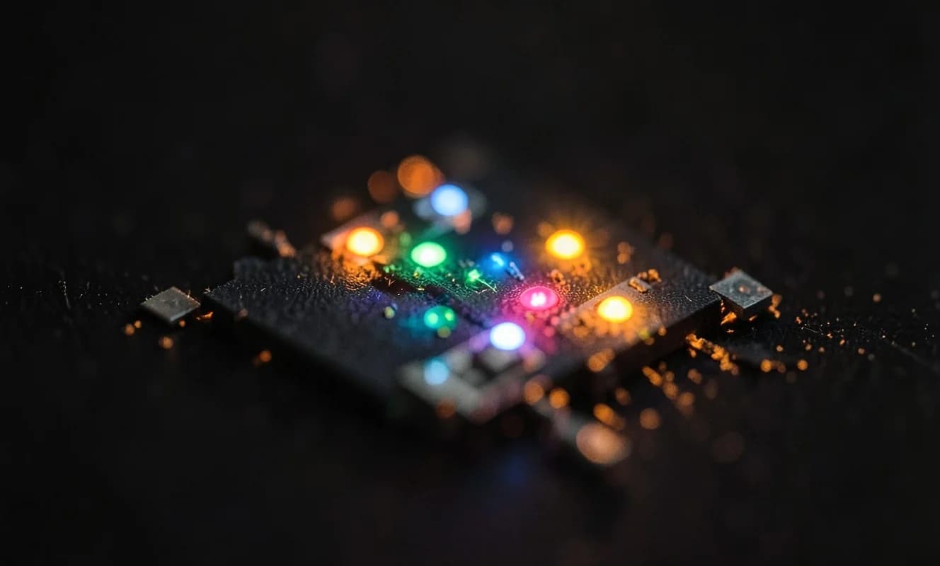Tek LED'den dört kararlı renk elde edildi