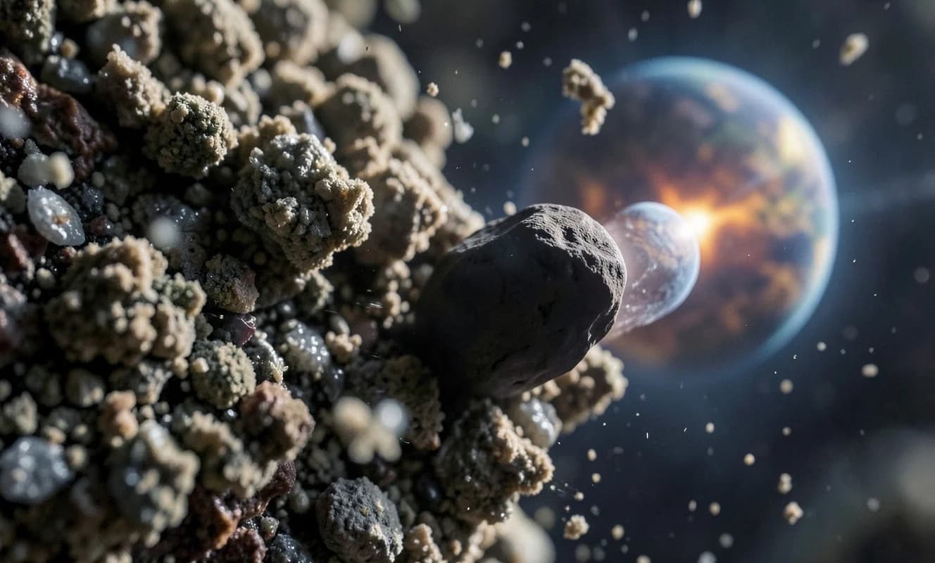 Se determina el tipo de meteorito que causó la extinción de los dinosaurios