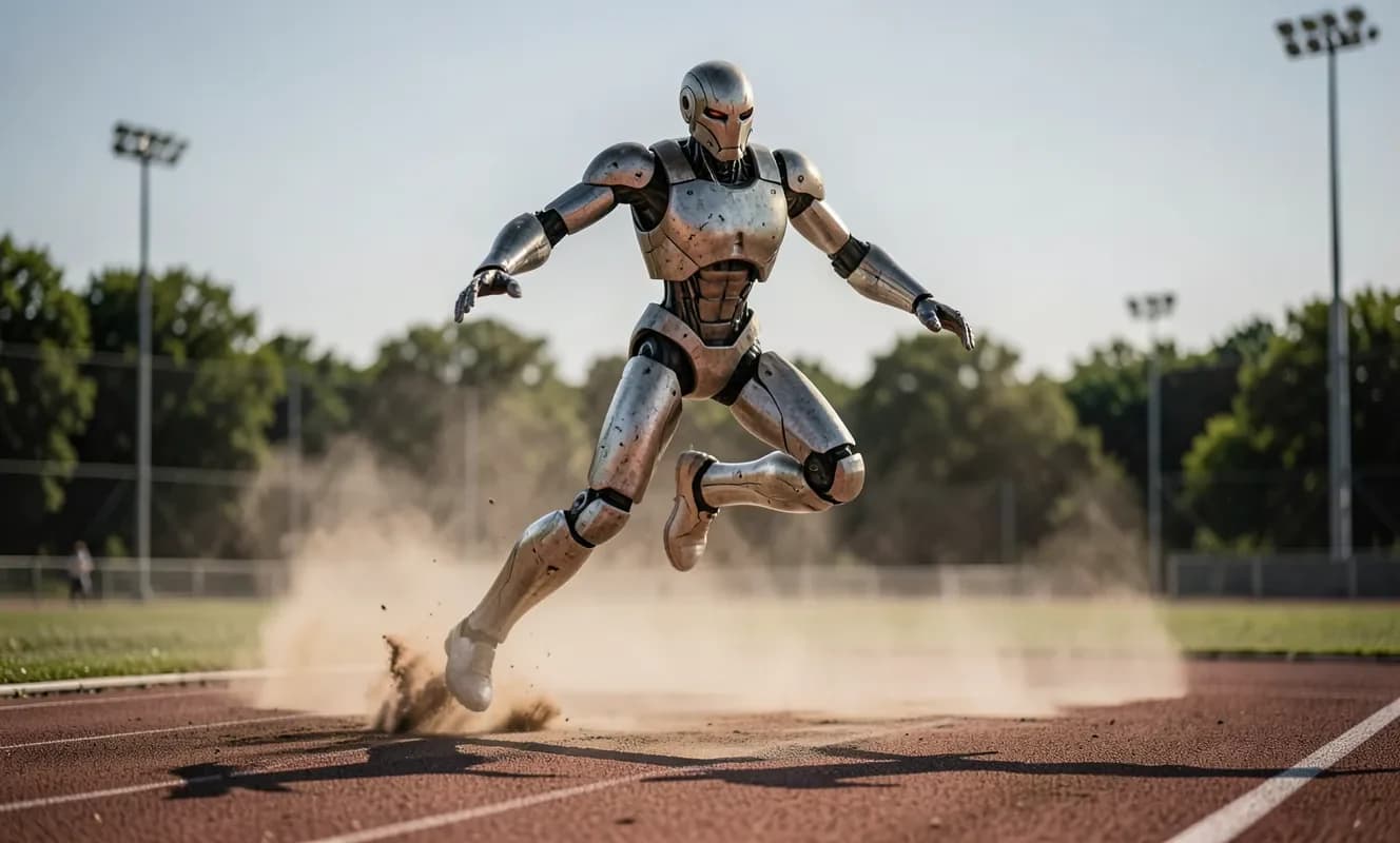 ユニトリの「スーパーマン」人型ロボット：ウサイン・ボルトのスピードを上回ったと主張