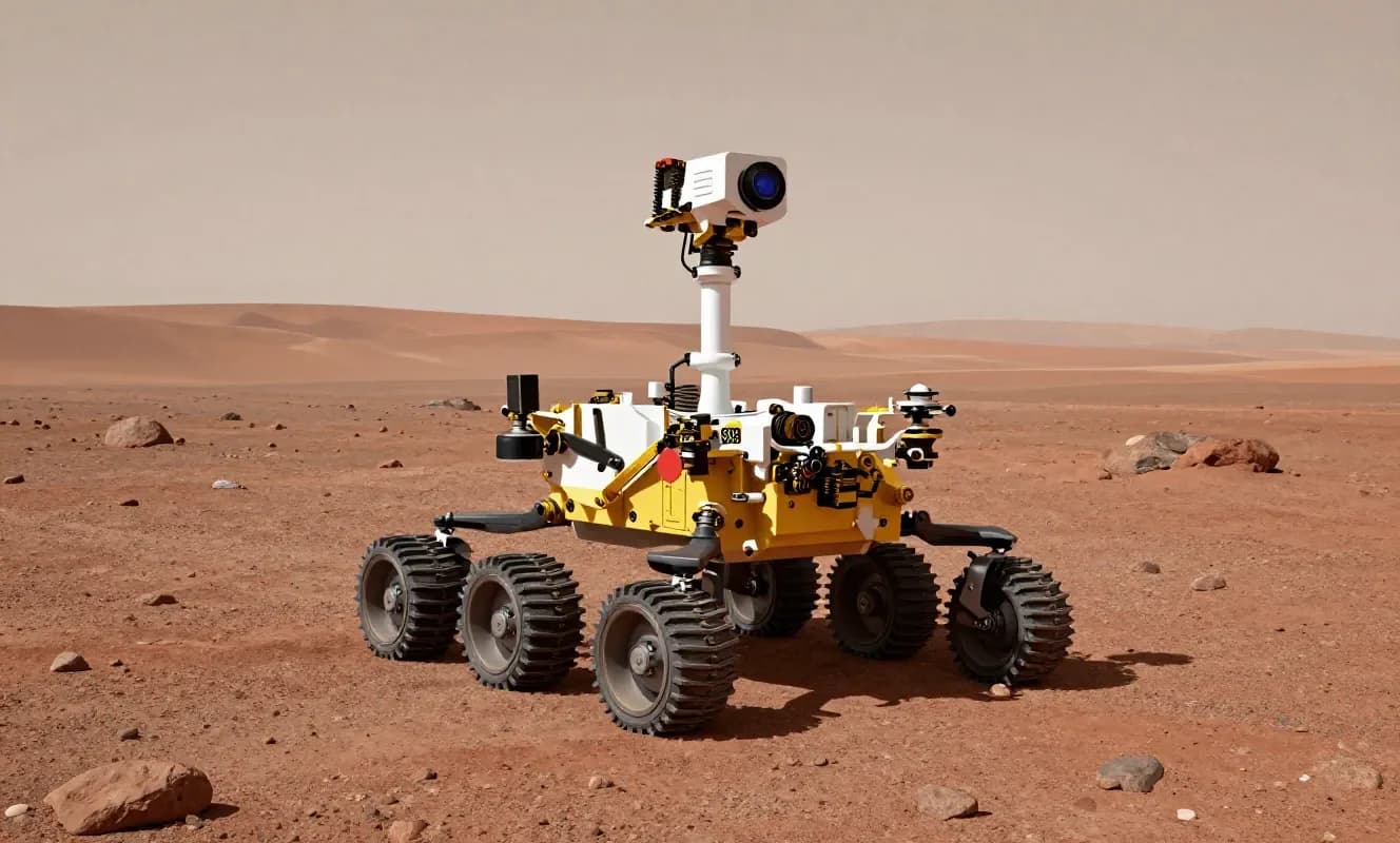 NASA Perseverance roveri 28,10 mil ile Mars'ta en çok yol kateden rover oldu