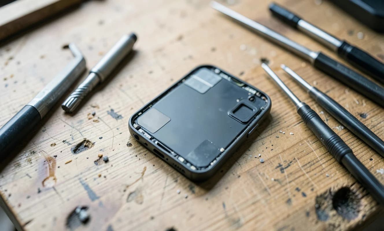 Aprender con dispositivos rotos: Recuperar habilidades de reparación