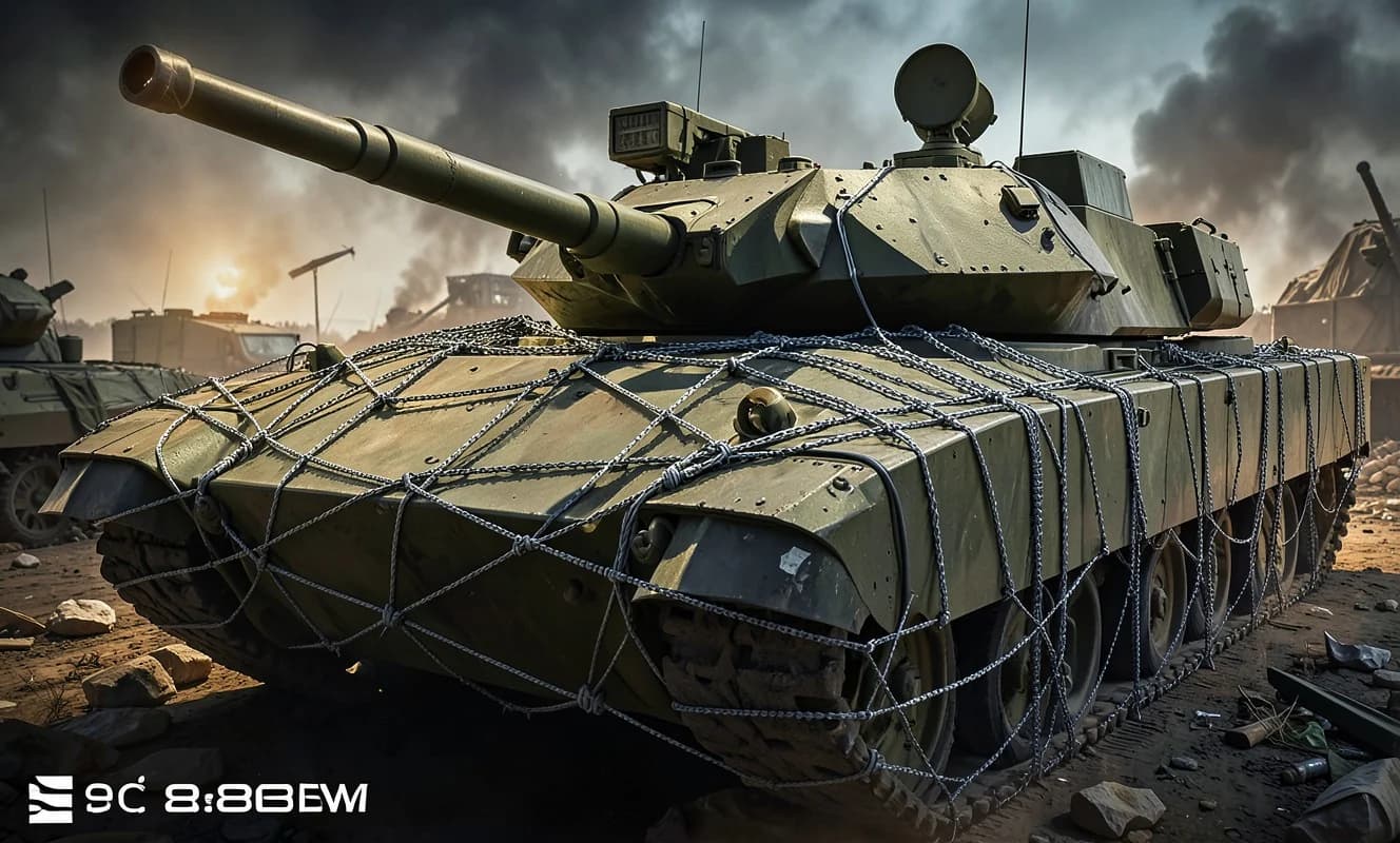 Rusya, T-80BVM tankları için yeni koruma kiti seri üretime aldı
