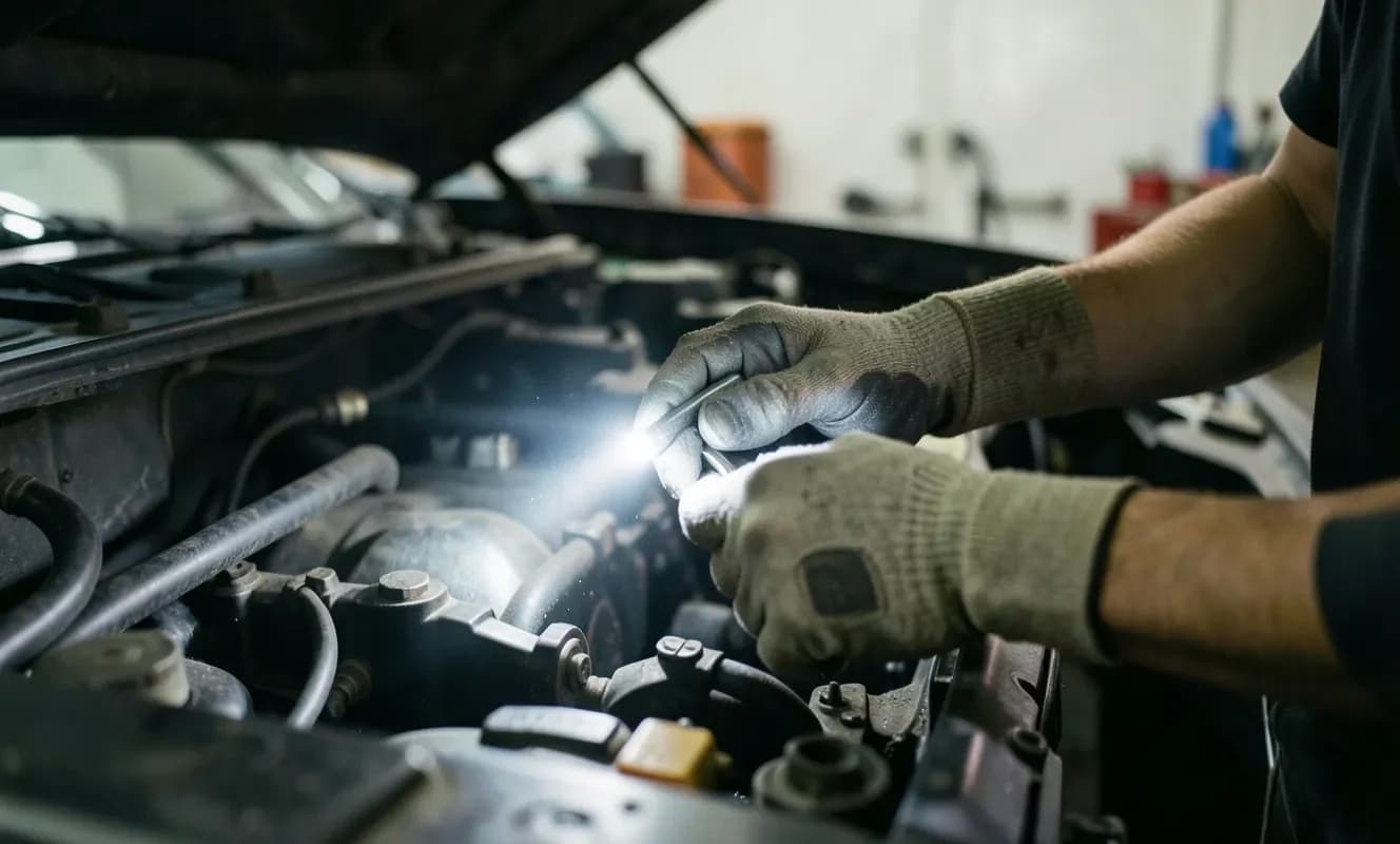 Linterna en la punta de los dedos: Guantes con linterna