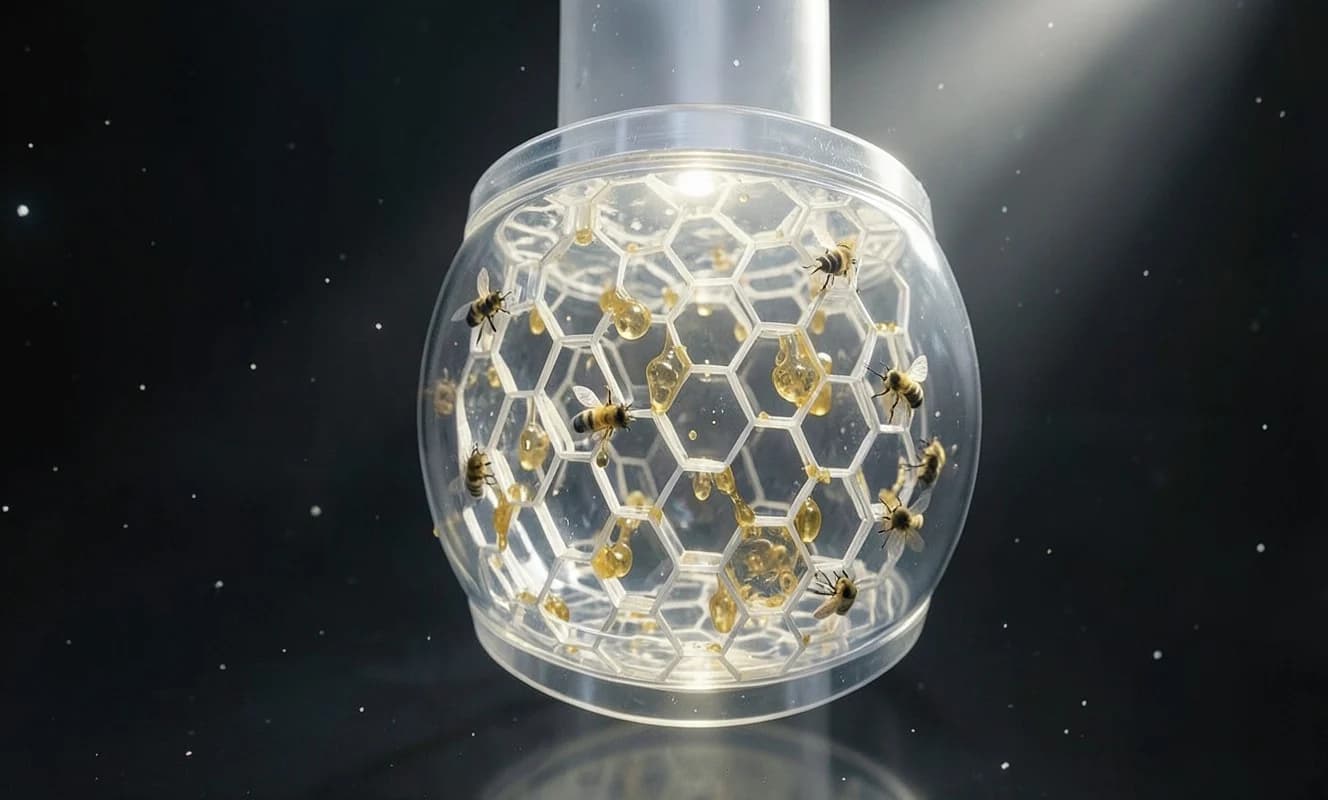 La NASA envió 3.301 abejas al espacio en 1984: construyeron panales en microgravedad