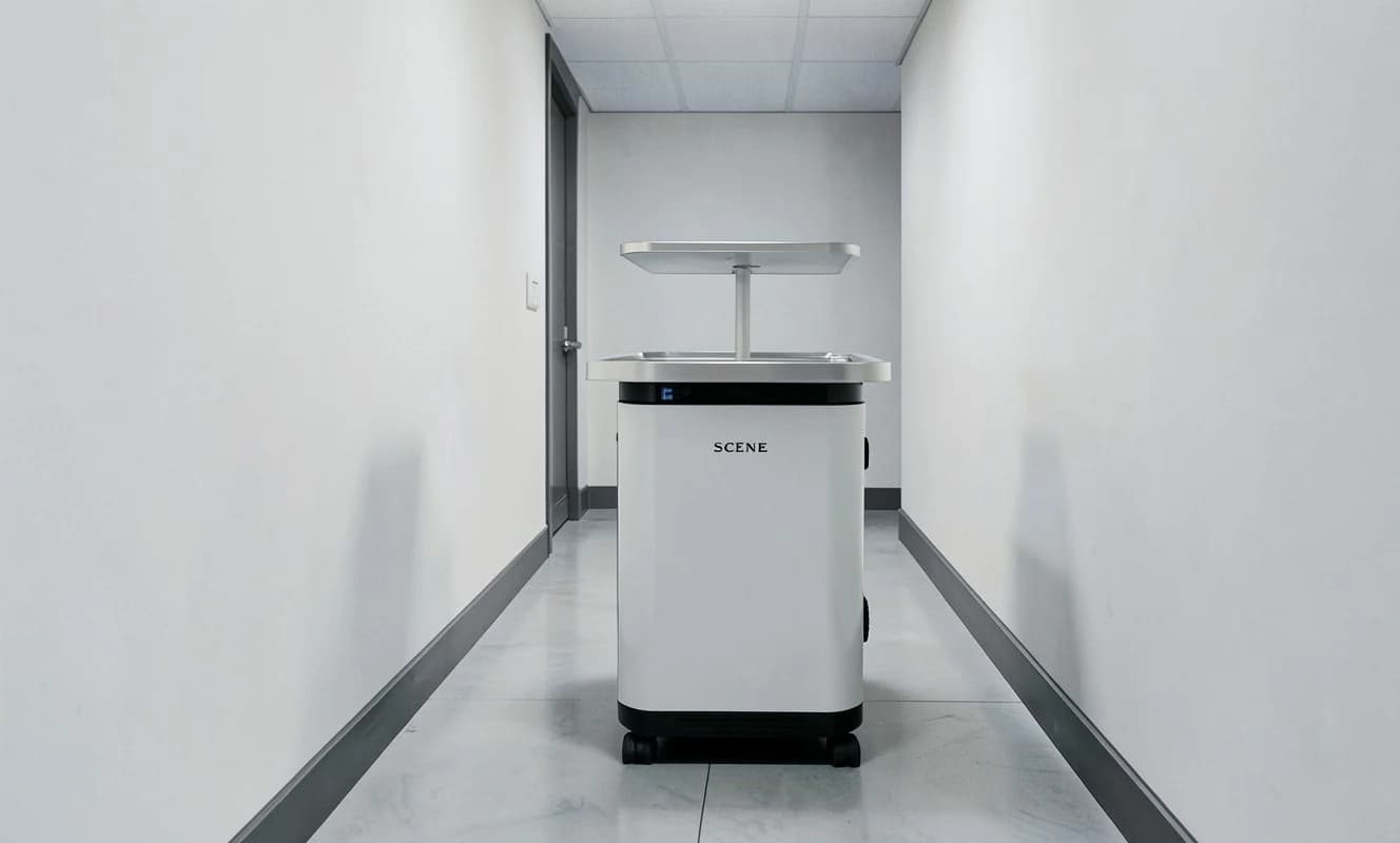 SoftBank lanza Servi Q, el robot de servicio más delgado capaz de moverse por pasillos de 45 cm