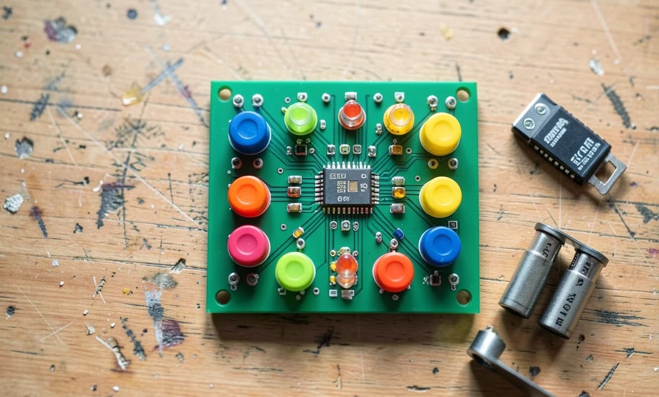 Elektronik 'Busy Board' Oyuncağı, Çocuklar ve Donanım Hakerları İçin Eğlenceli Bir Proje Oldu