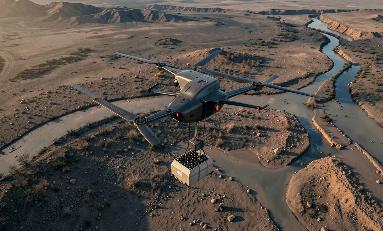 El Chaparral, un avión de carga desarrollado con el apoyo del Ejército de EE.UU., realizó entregas sin tripulación utilizando tres métodos diferentes en un solo vuelo