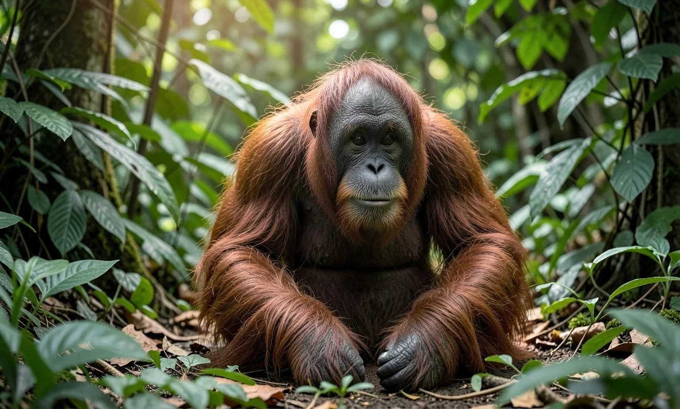 India'de Bulunan 5 Genç Orangutan, Indonesia'ya Dönüş İçin Uzun Yolculuk Başlıyor