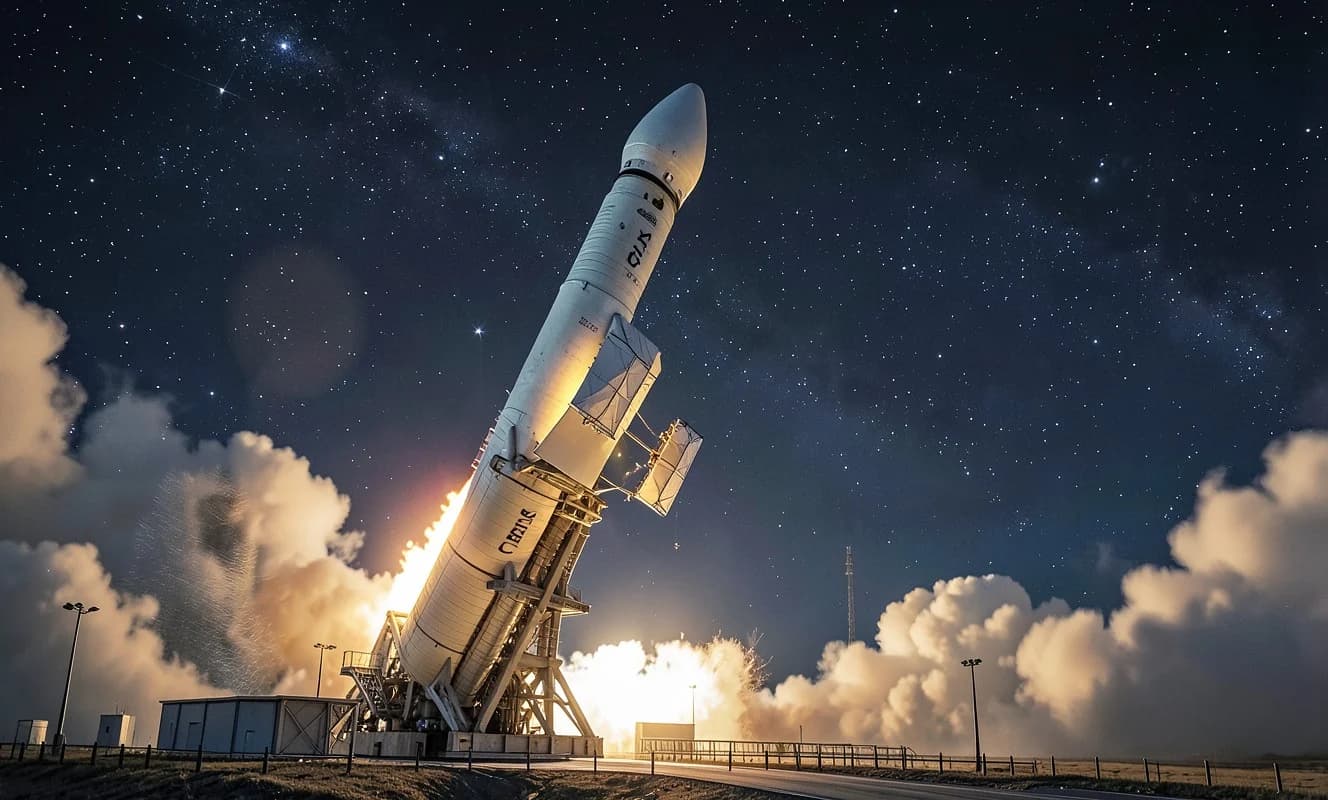 2 Avrupa Jeziği gözlem卫星'ı Güney Amerika'dan tonight'a uygun orbit'e fırlatılıyor