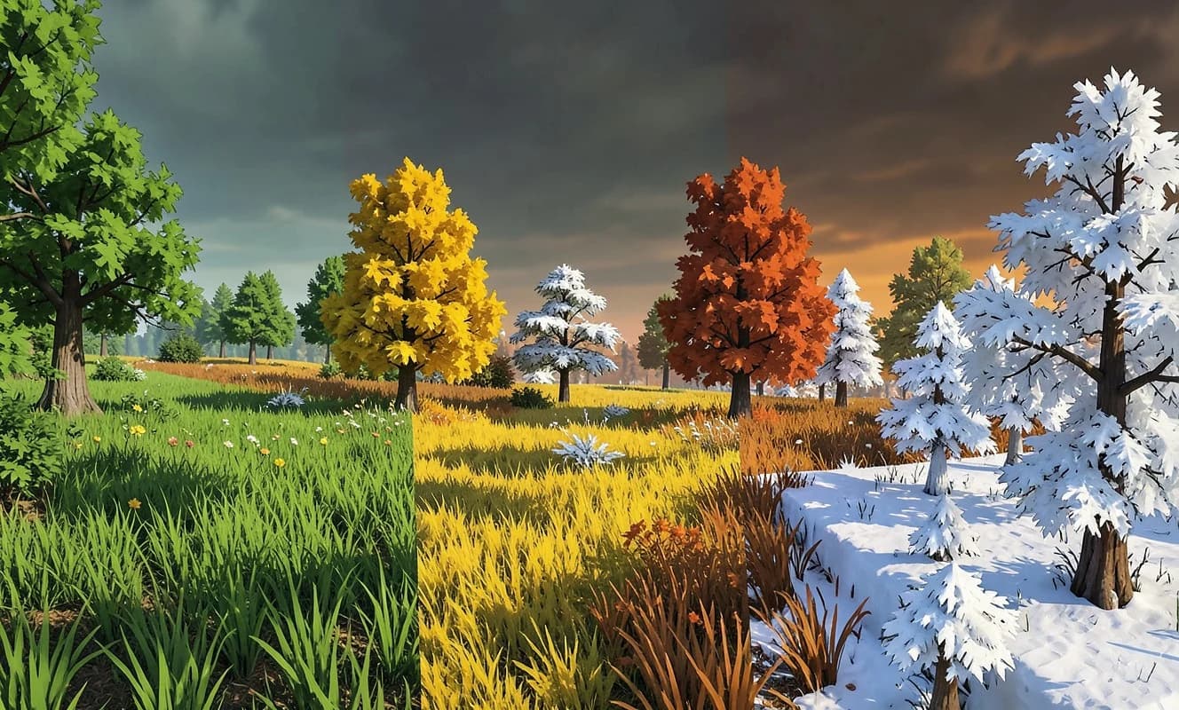 Valheim'e dört mevsim getiren 'Seasons' modu biyomları dinamik hale getiriyor