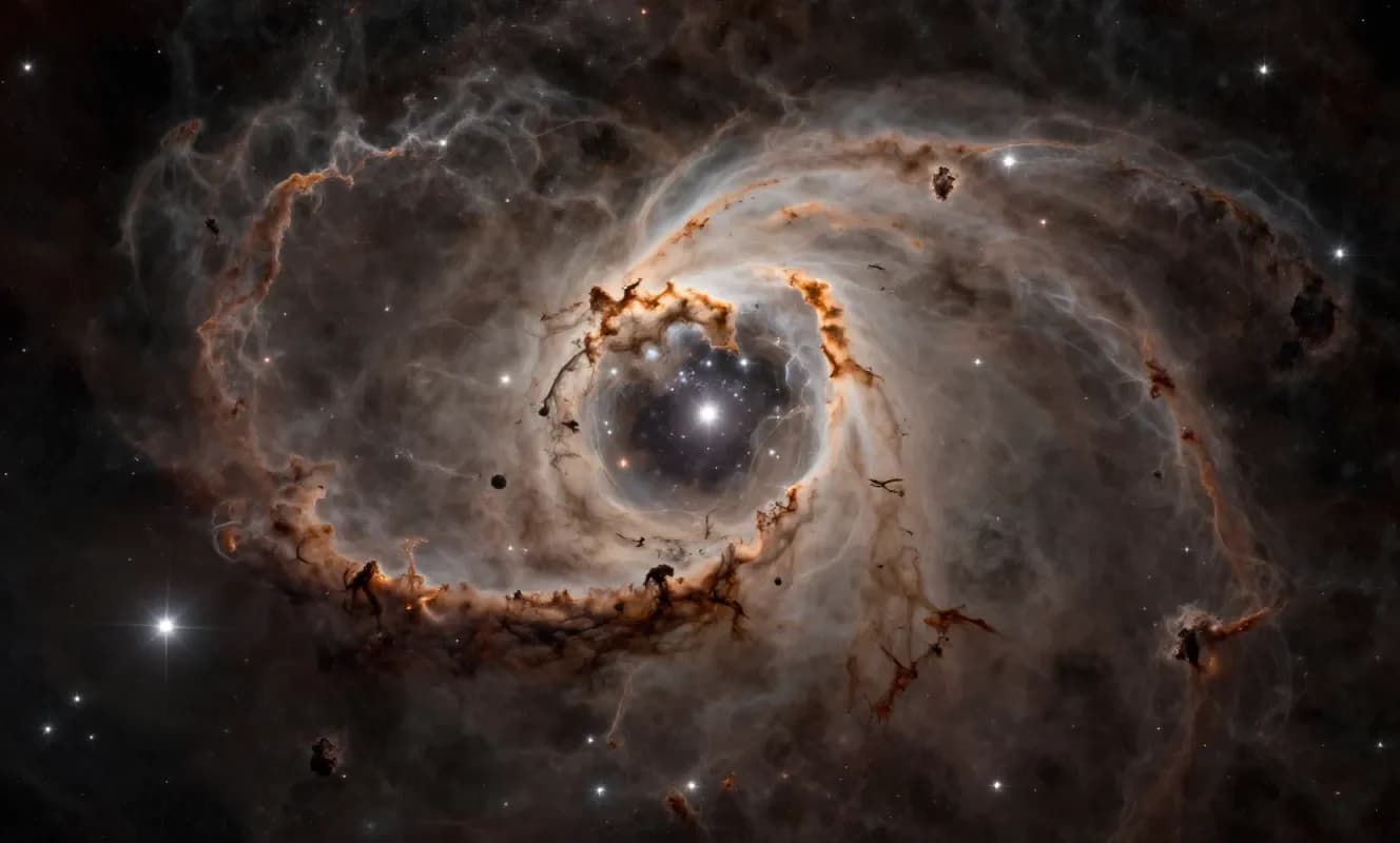 Hubble, Büyük Magellan Bulutu'ndaki N44 süper kabarcığını ve bebek yıldızları yakaladı