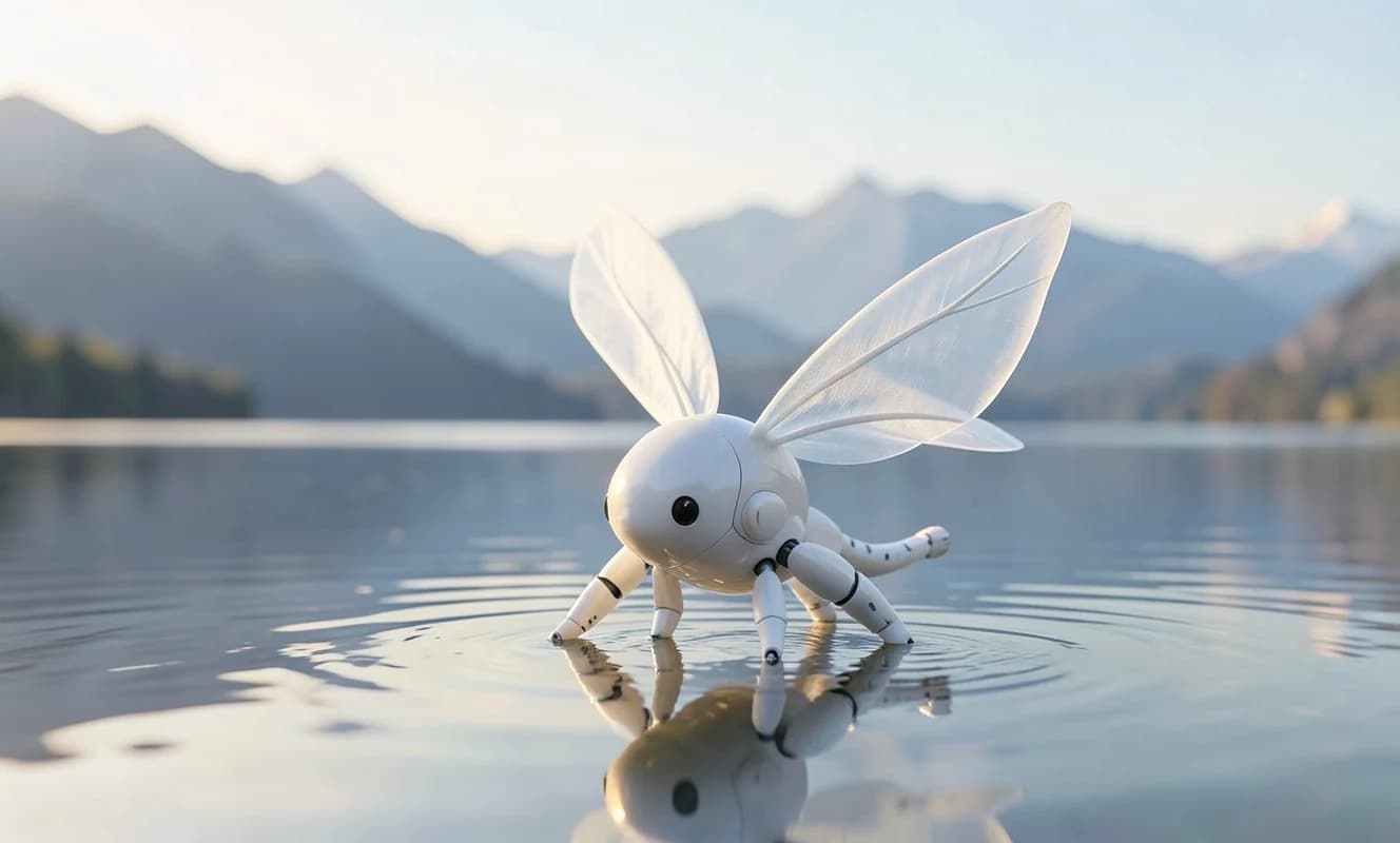 MIT ve EPFL'den su ve havada hareket eden 'robo-puffin' robotu