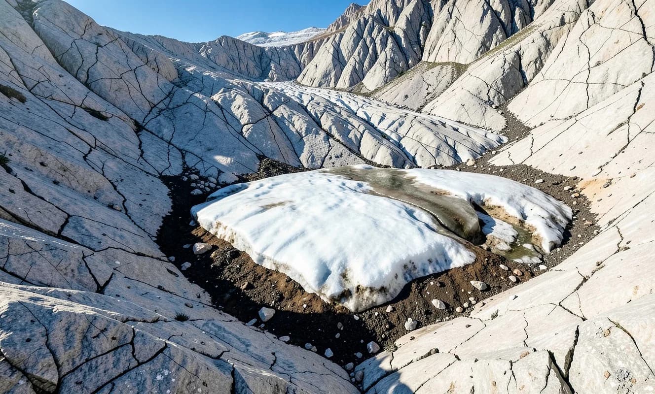 El Aneto, el gran hielo de los Pireneos podría desaparecer completamente en 2034