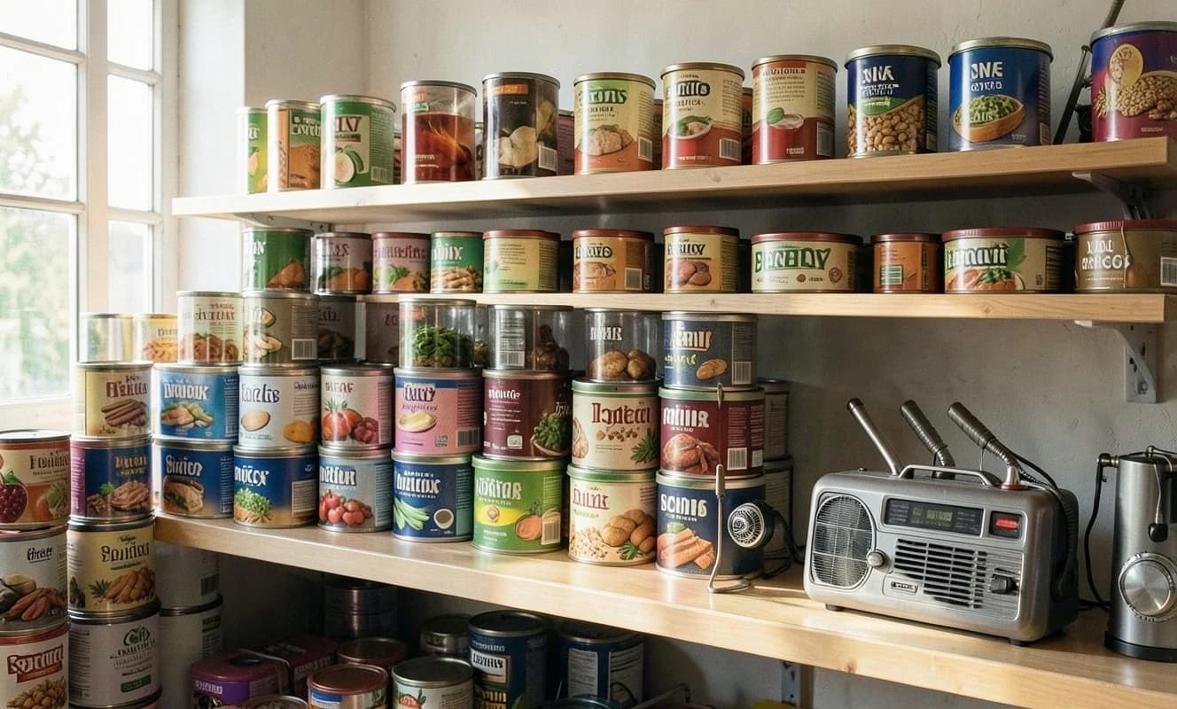 UK hükümeti 72 saatlik acil durum hazırlığıyla tinned food satışları %40 artı
