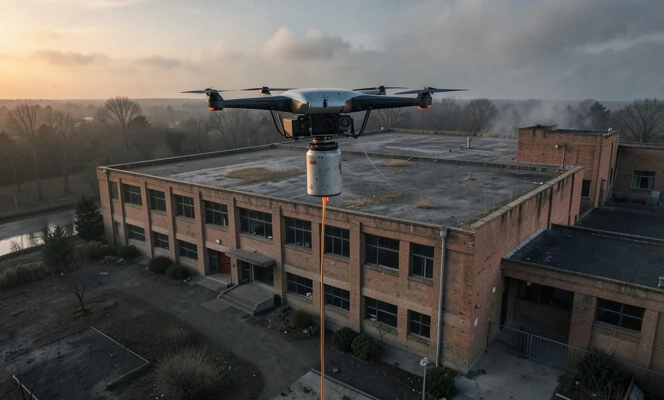 En EE.UU. probarán drones con gas pimienta que se mueven a 60 mph en escuelas
