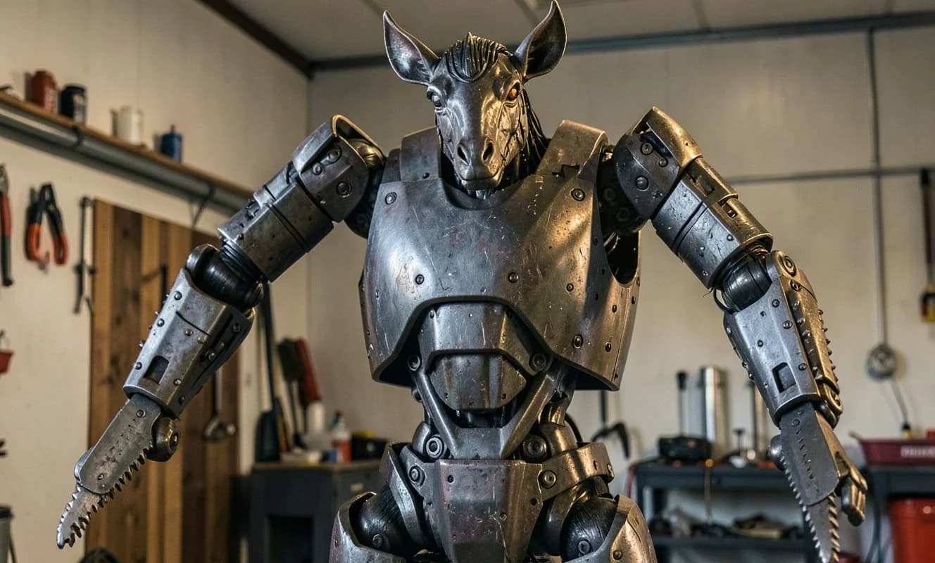 Robot centauro de 213 cm diseñado para misiones de rescate