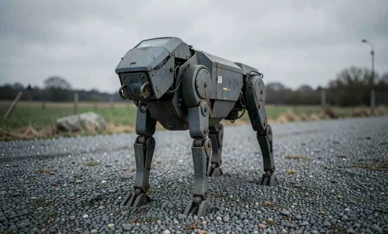 Deep Robotics DR02 人間形態の四足ロボット
